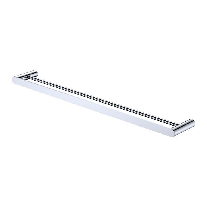 Empire Slim Double Towel Rail, 800mm - Chrome
