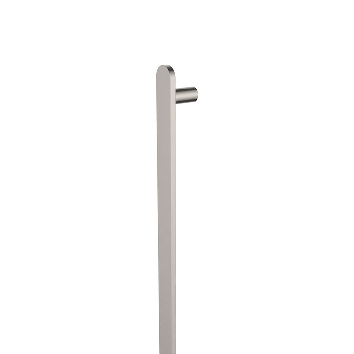 Empire Slim Vertical Heated Towel Rail, 60 x 900mm - Brushed Nickel