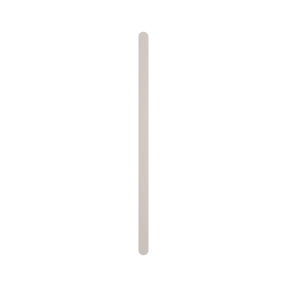 Empire Slim Vertical Heated Towel Rail, 60 x 900mm - Brushed Nickel