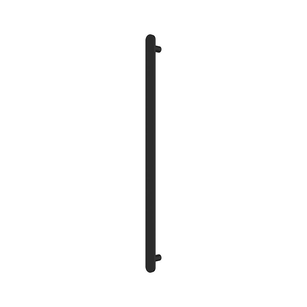 Empire Slim Vertical Heated Towel Rail, 60 x 900mm - Matte Black