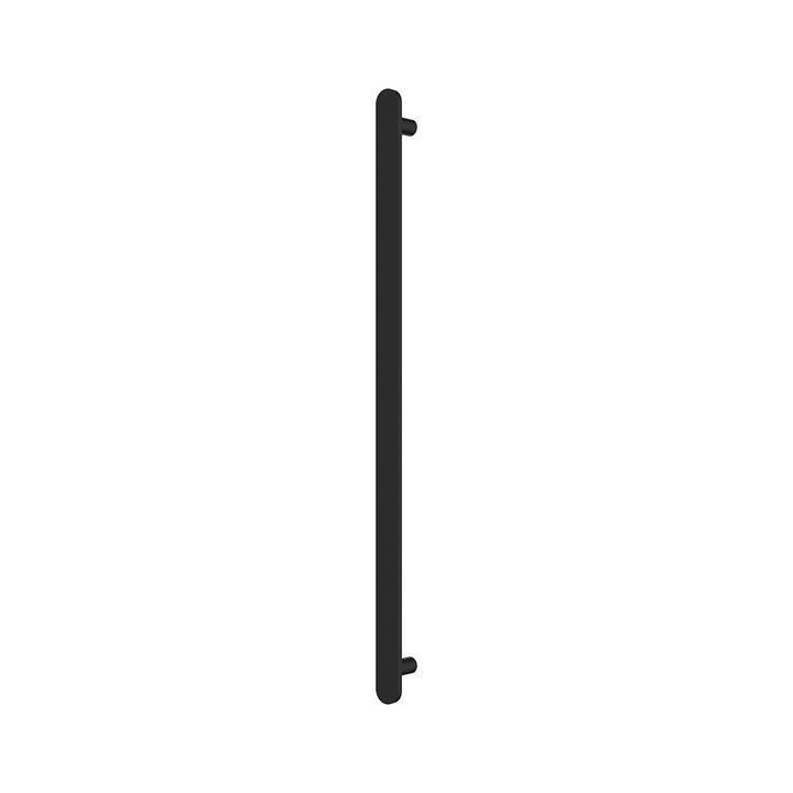 Empire Slim Vertical Heated Towel Rail, 60 x 900mm - Matte Black