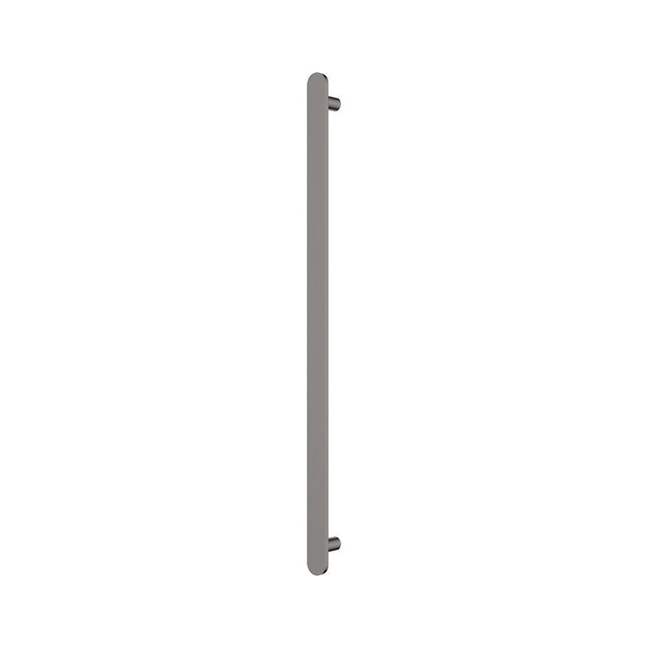 Empire Slim Vertical Heated Towel Rail, 60 x 900mm - Gun Metal