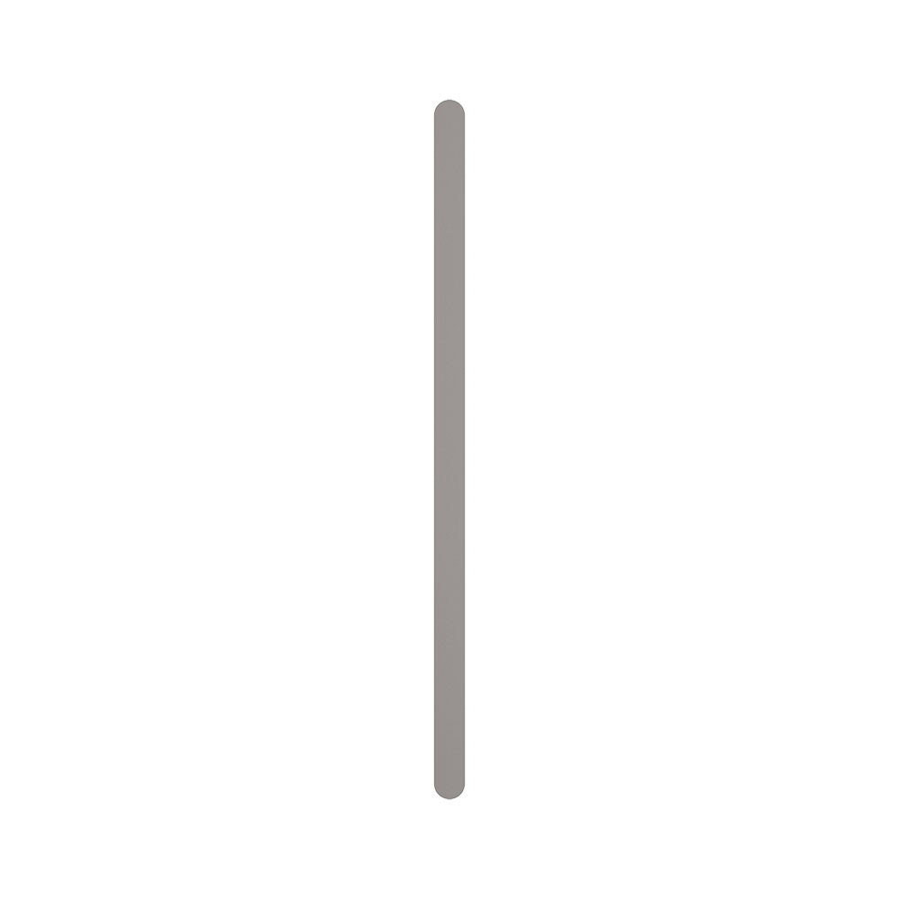 Empire Slim Vertical Heated Towel Rail, 60 x 900mm - Gun Metal