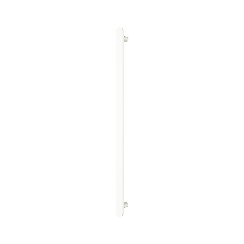 Empire Slim Vertical Heated Towel Rail, 60 x 900mm - Matte White