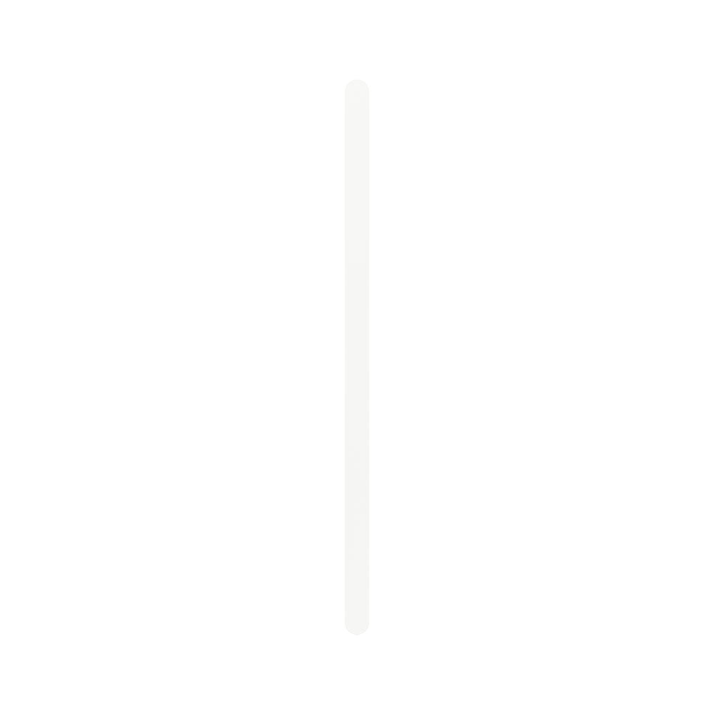 Empire Slim Vertical Heated Towel Rail, 60 x 900mm - Matte White
