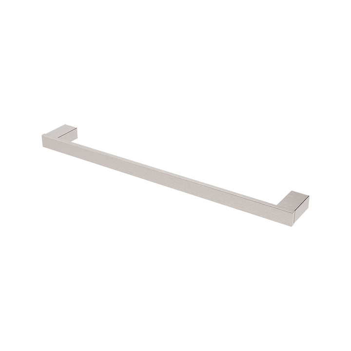 Koko Single Towel Rail, 610mm - Brushed Nickel
