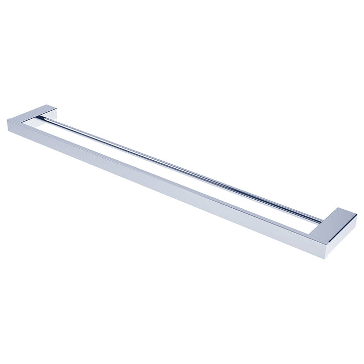 Koko Double Towel Rail, 810mm - Chrome