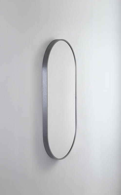 Modern Oblong Mirror Georgian Metal detail view 3