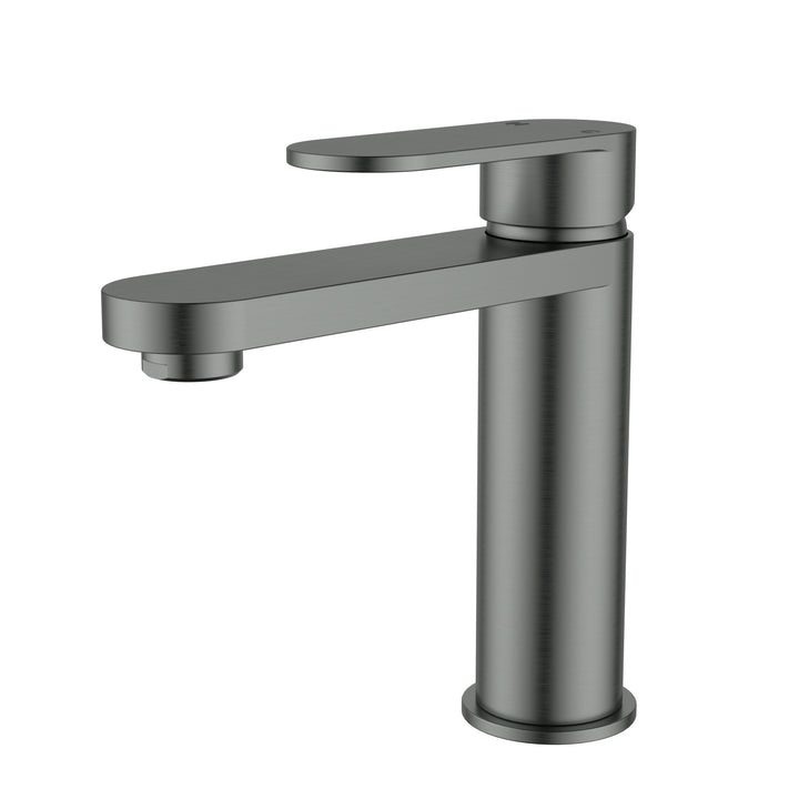 Sora SS Basin Mixer - Gun Metal