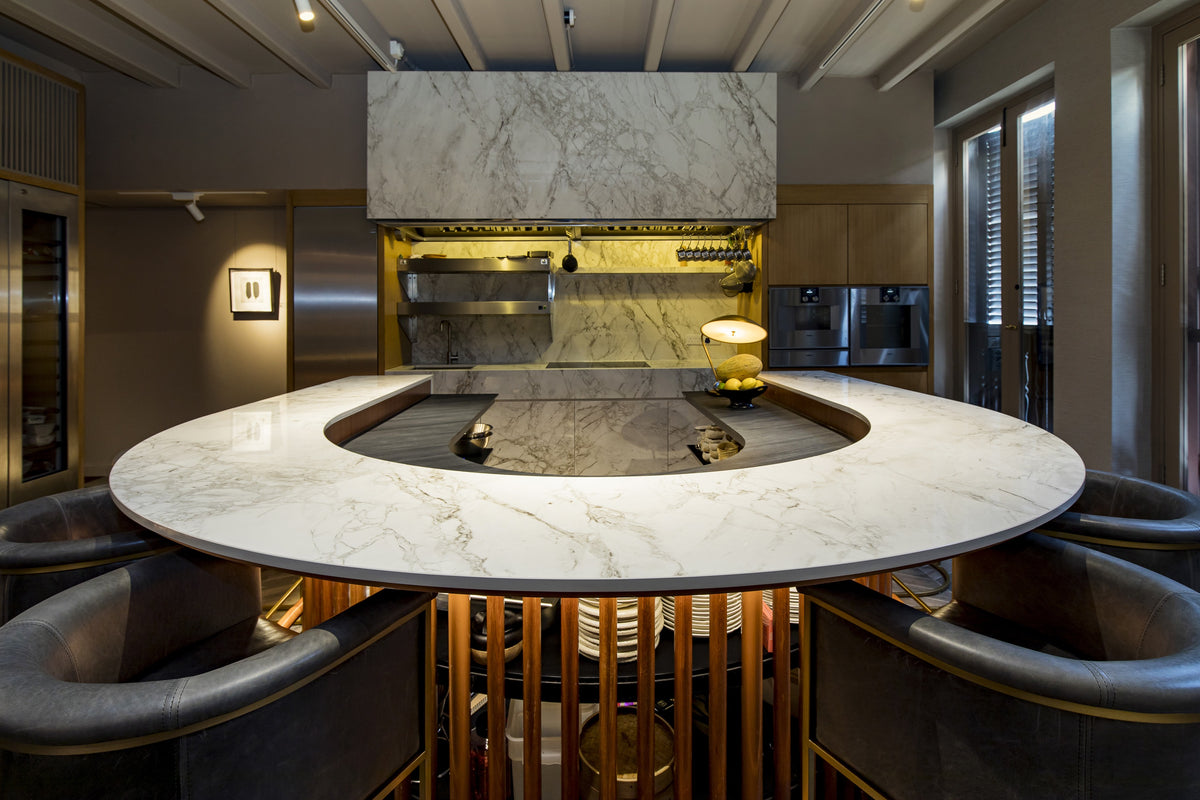 Bergen Dekton 8mm in a hospitality setting