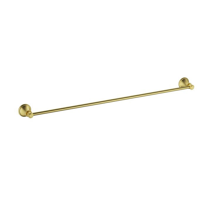Clasico Towel Rail Single 600mm - Brushed Gold