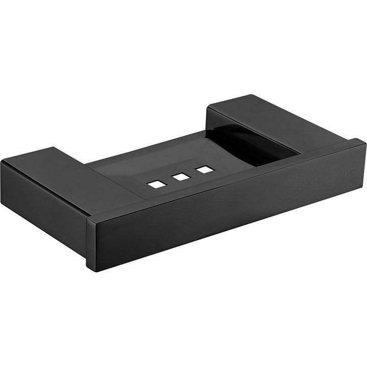 Rosa Soap Dish Metal - Matt Black