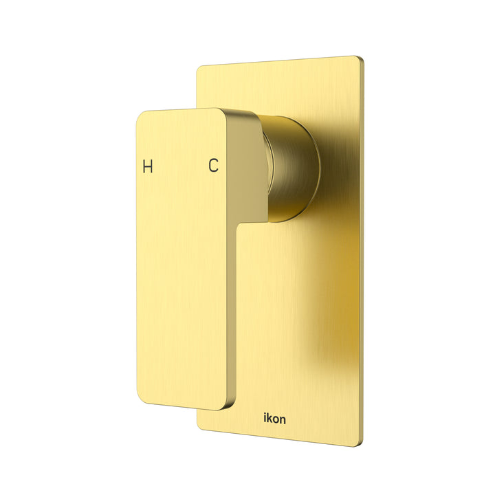 Ceram Wall Mixer - Brushed Gold