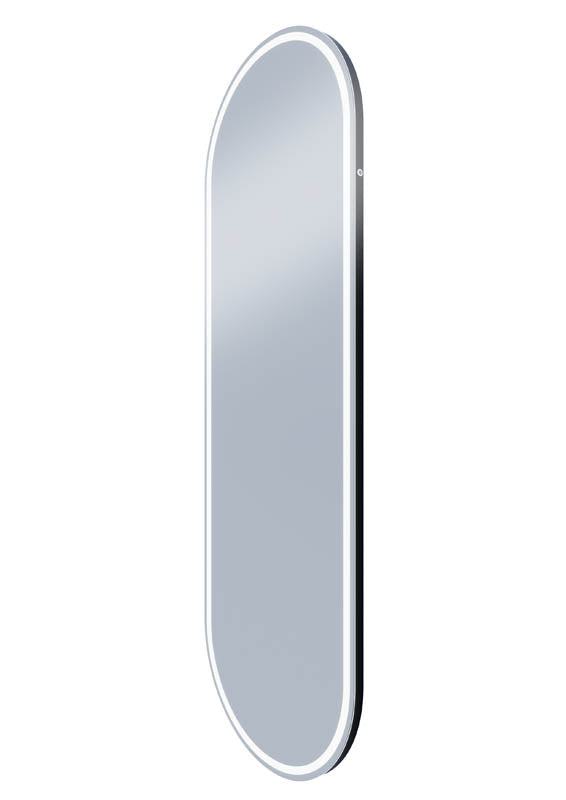 Great Great Gatsby Full Length LED Mirror Manhattan Black
