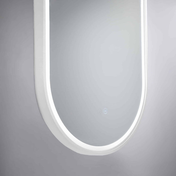 Gatsby LED Mirror Milano White product view 2