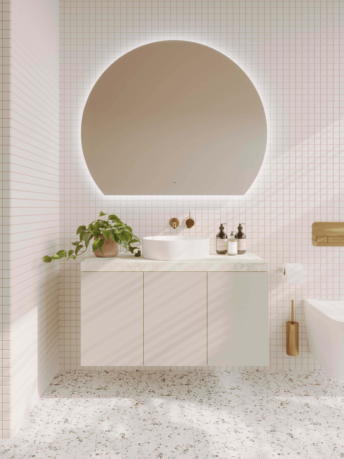 Luna Arch LED Mirror product view