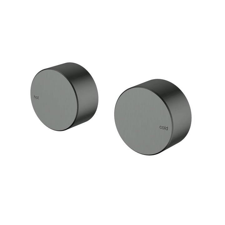 Hali 1/4 Turn C/D Wall Top Assembly - Gun Metal