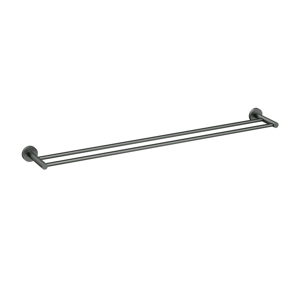 Otus Slimline Towel Rail Double 900mm - Gun Metal