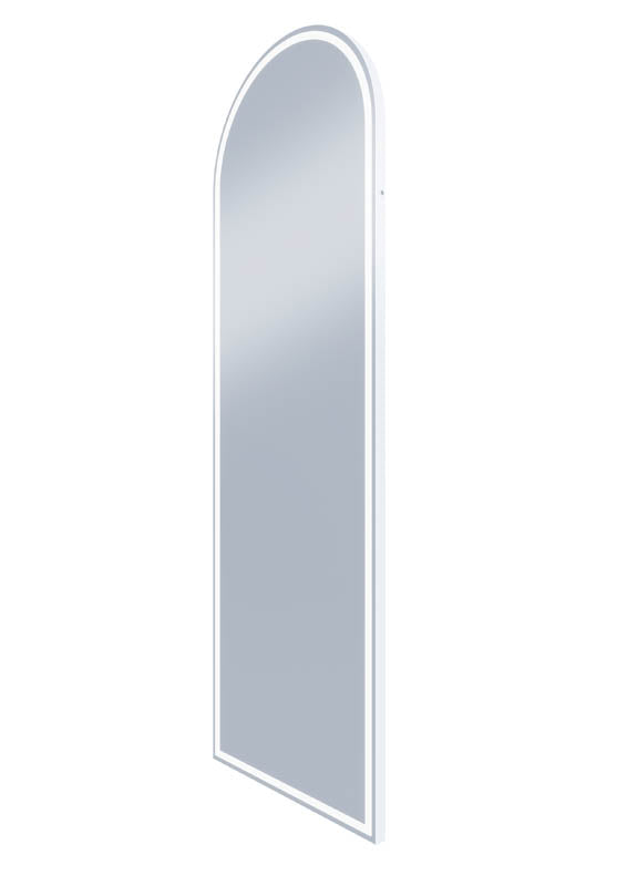 Great Great Arch Full Length LED Mirror Milano White
