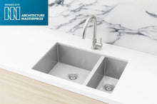 Load image into Gallery viewer, Lavello Kitchen Sink - One &amp; Half Bowl 670 x 440 - PVD Brushed Nickel Meir
