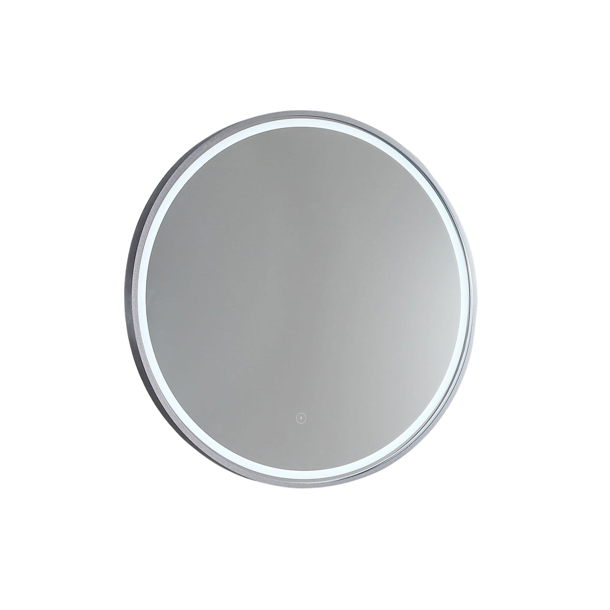 Sphere LED Mirror Brits Nickel