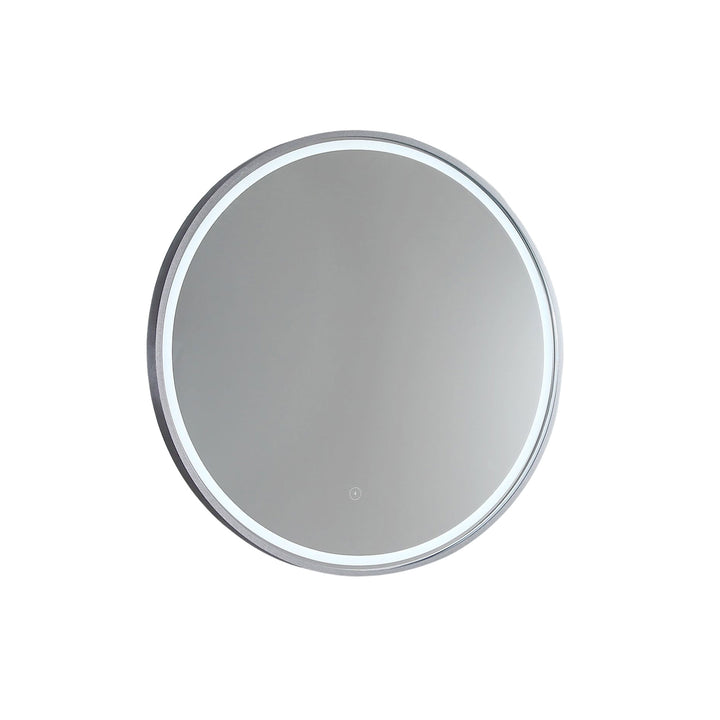 Sphere LED Mirror Brits Nickel