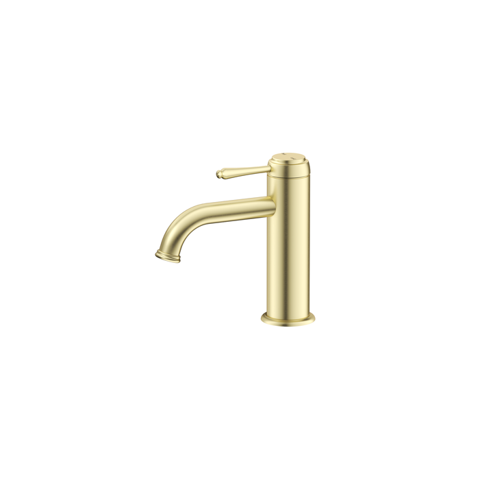 Mica Heritage Basin Mixer - French Gold
