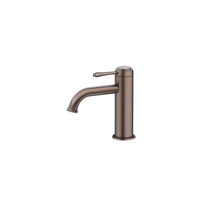 Mica Heritage Basin Mixer - Dusk Bronze