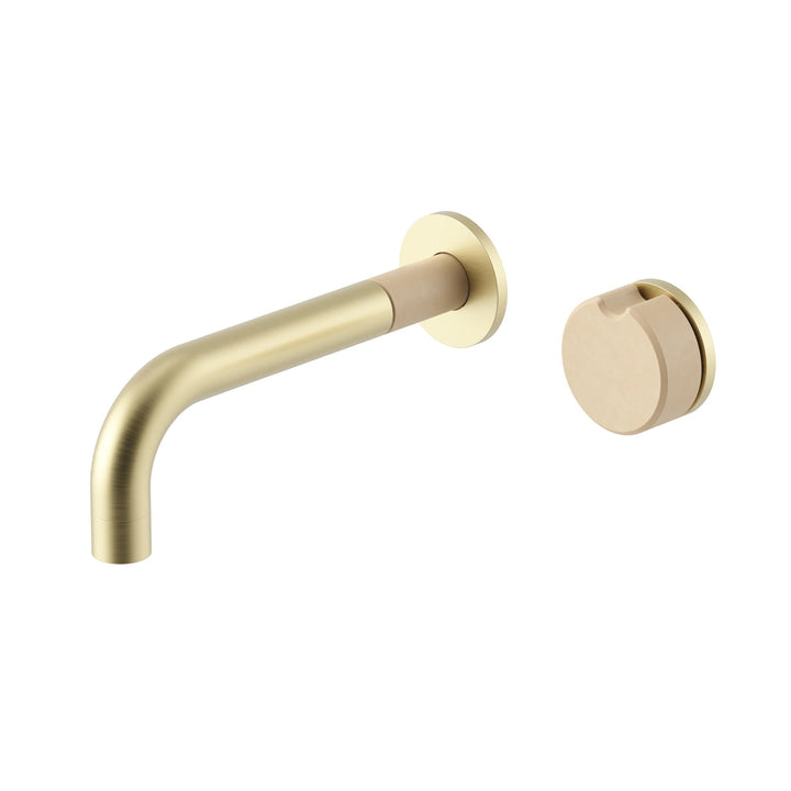 Meir X Nood Co. Alchemy Series Progressive Wall Mixer Set - Champagne x Lilly Pilly - Tiger Bronze