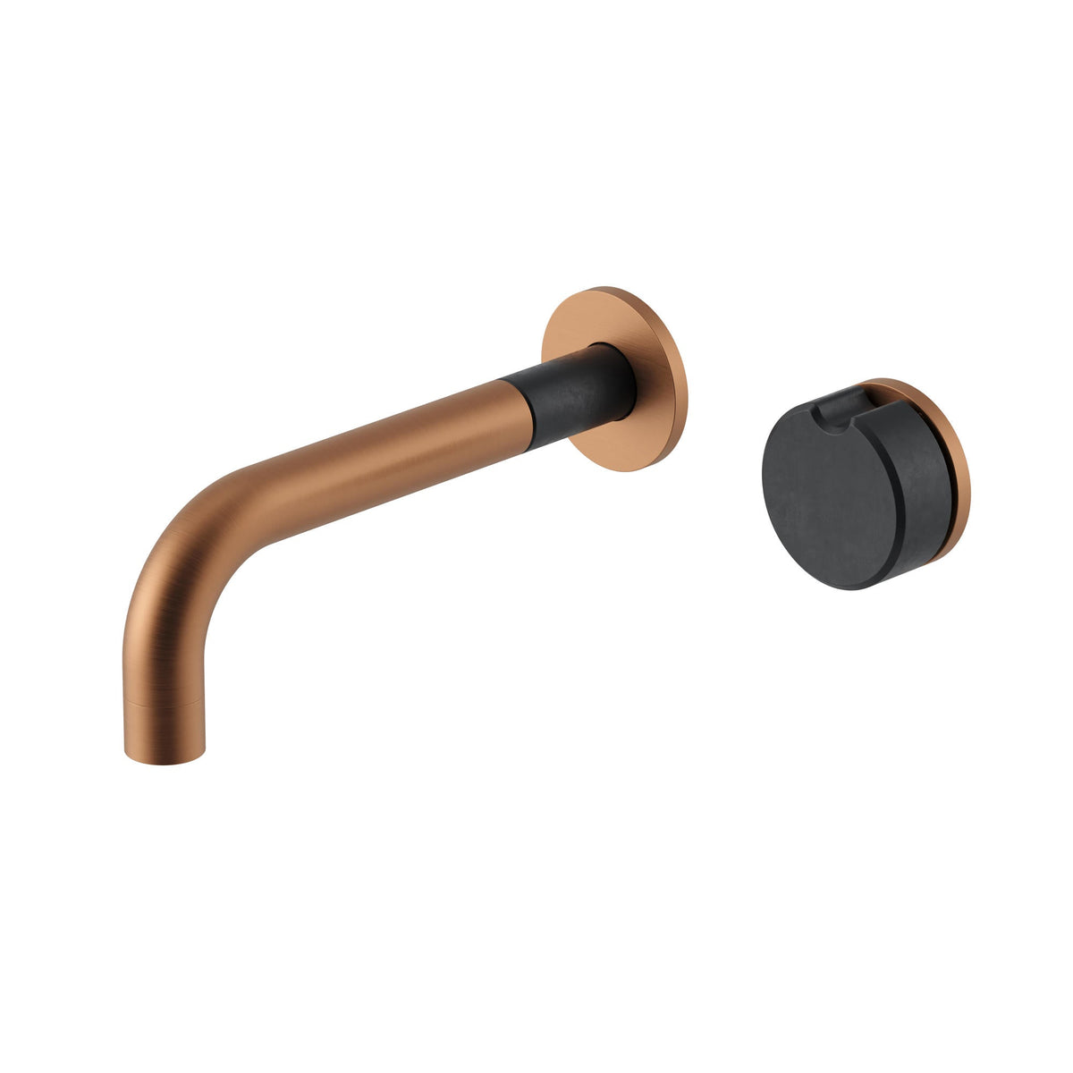 Meir X Nood Co. Alchemy Series Progressive Wall Mixer Set - Champagne x Lilly Pilly - Lustre Bronze