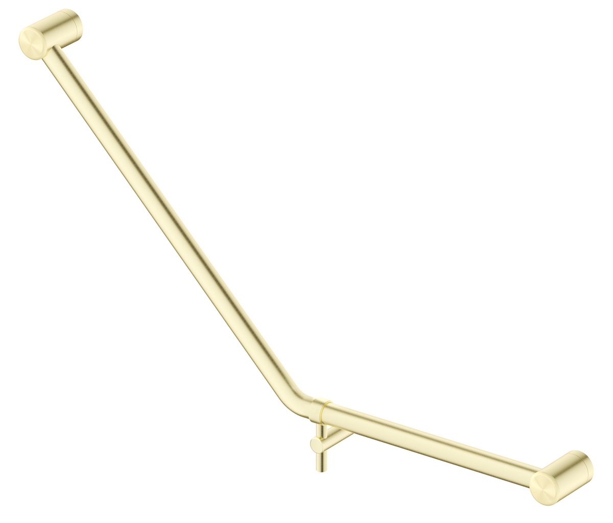 Mica Care Grab Rail - 45 Degree - 450x650mm - French Gold