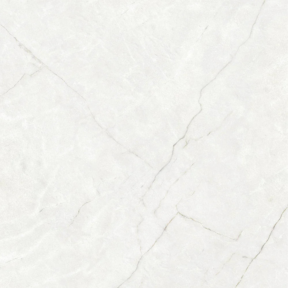 Adore White Porcelain Tile tile face