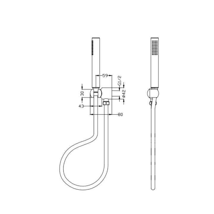 Mica Heritage Hand Shower