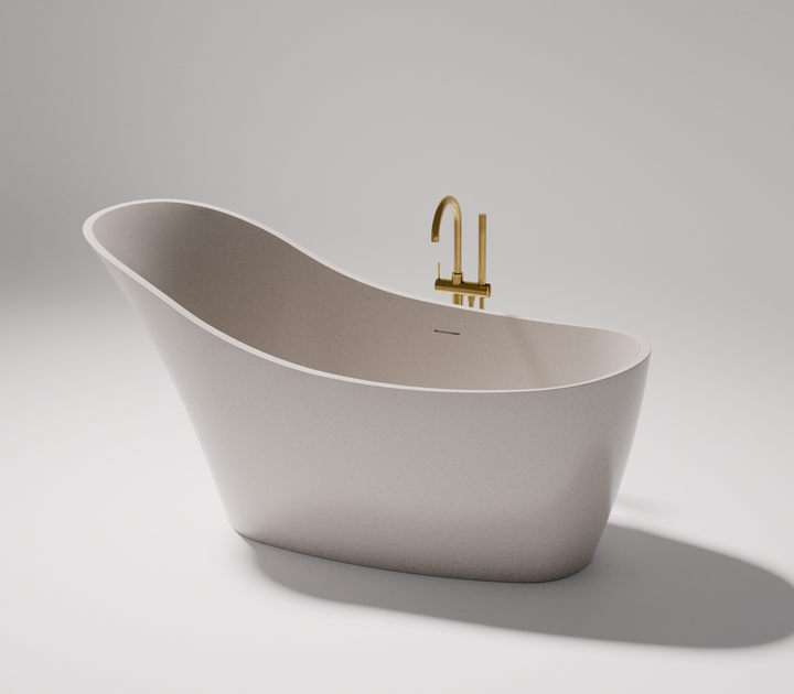 Anna freestanding bath — tub lifestyle