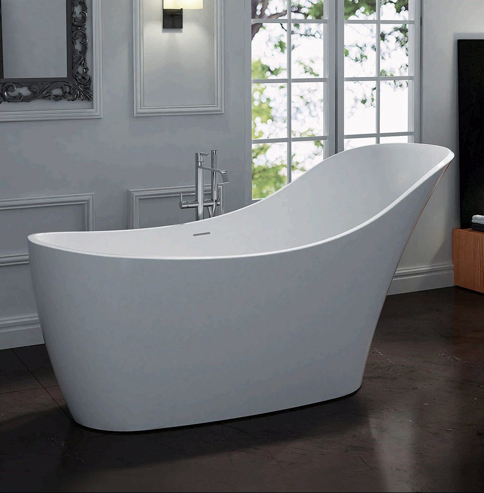 Anna freestanding bath — bathroom lifestyle
