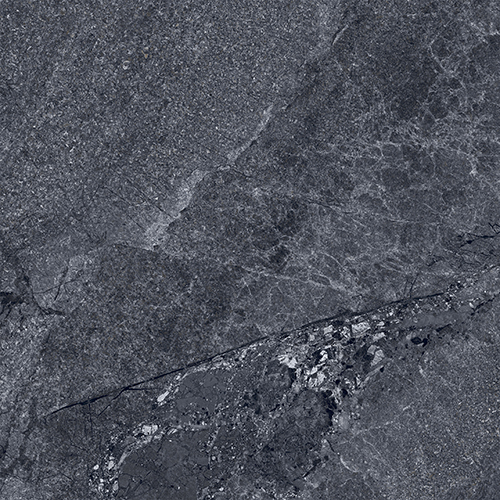 Agathos Anthracite Porcelain Tile tile face, 600 x 600 mm