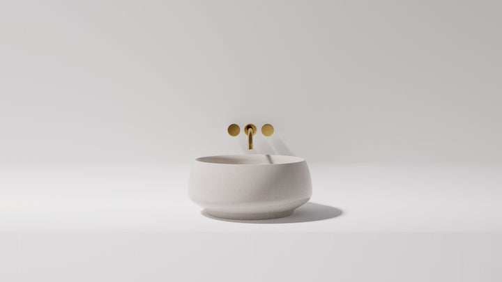Arlo above counter basin, front view