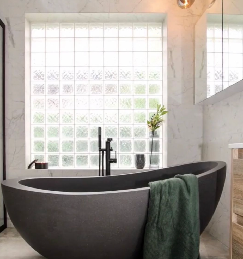 Autumn freestanding bath — bathroom lifestyle