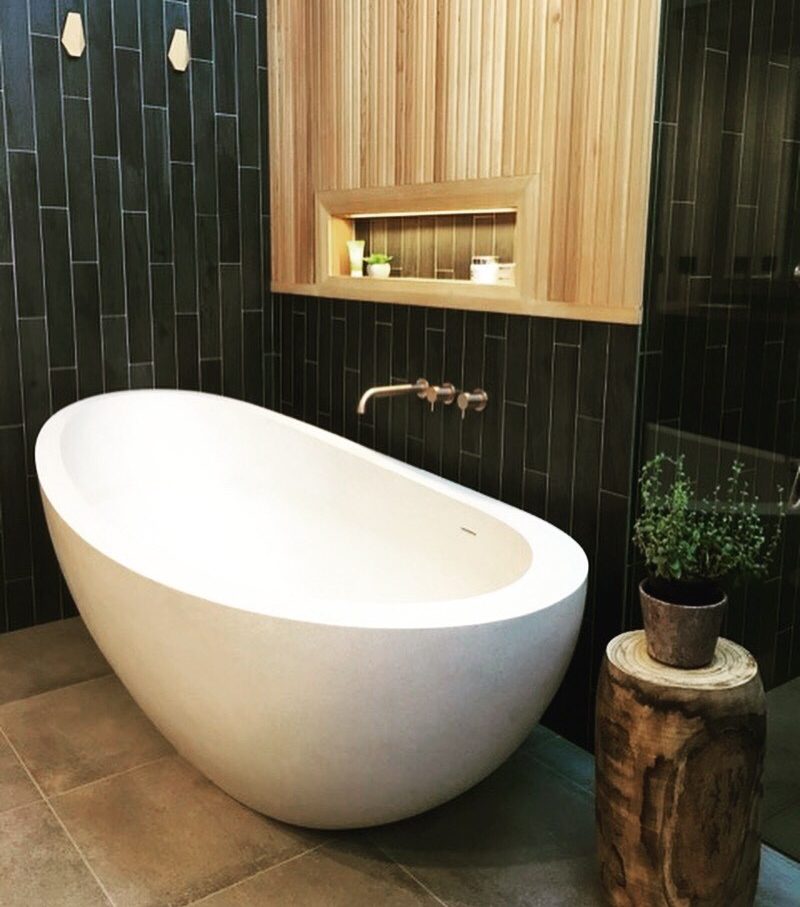 Autumn freestanding bath — bathroom lifestyle