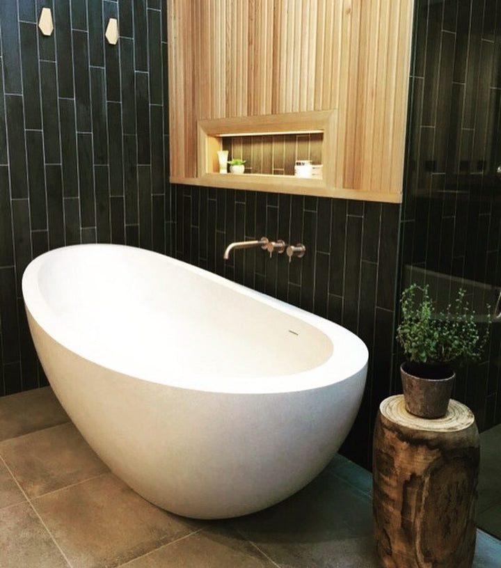 Autumn freestanding bath — bathroom lifestyle