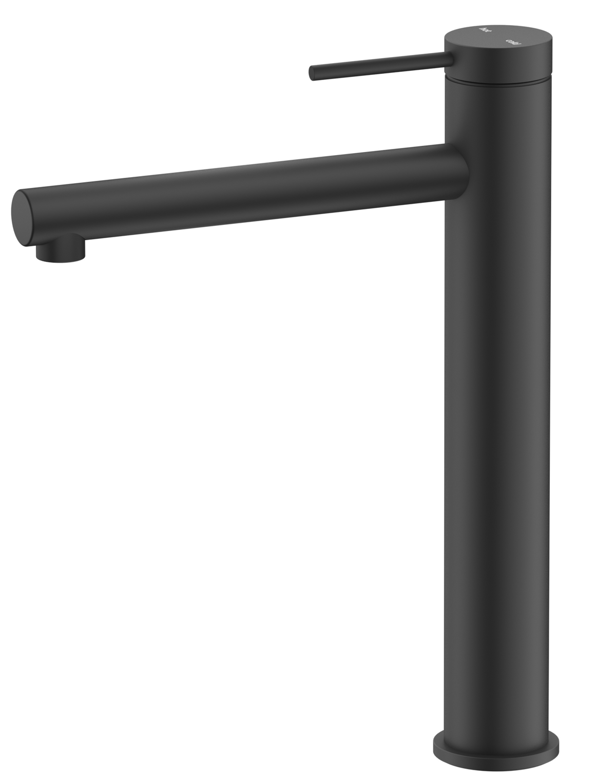 Mica Straight Tall Basin Mixer - Matte Black