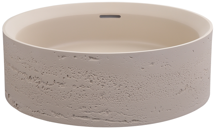 Paros Thyra Basin 380 x 380mm - Latte