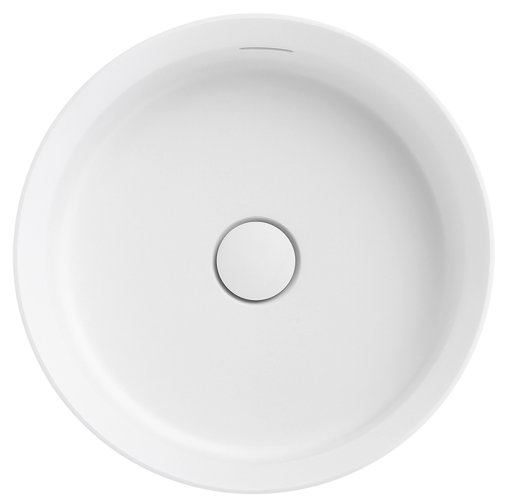 Paros Thyra Basin 380 x 380mm - Matte White