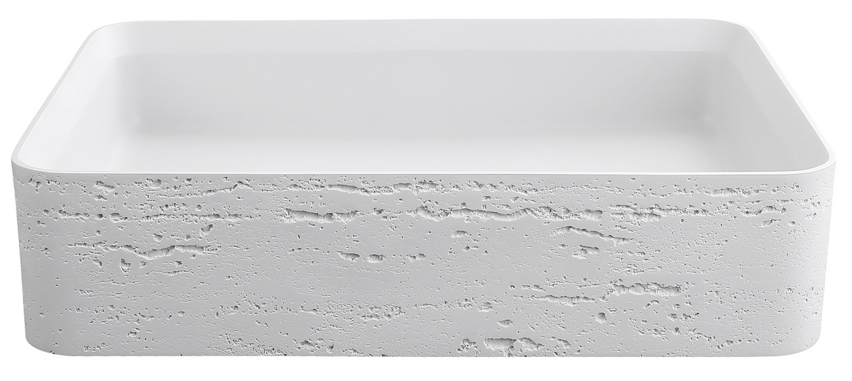 Paros Astera Basin 500 x 360mm - Neige