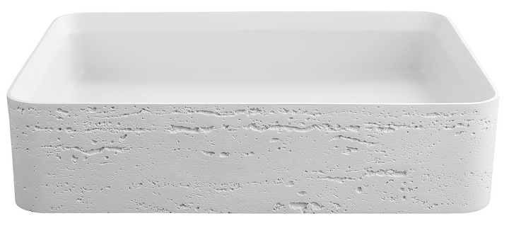 Paros Astera Basin 500 x 360mm - Neige