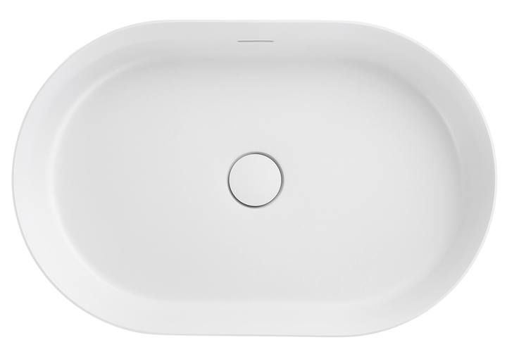 Paros Idra Basin 580 x 380mm - Matte White