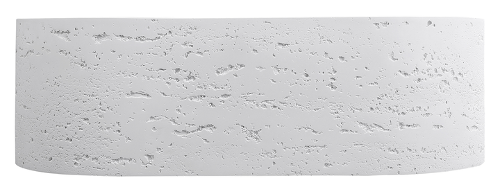 Paros Elysia Left-Hand Basin 500 x 275mm - Neige