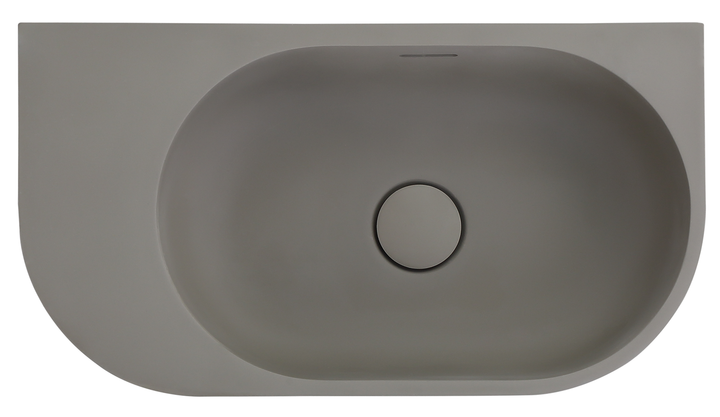 Paros Elysia Left-Hand Basin 500 x 275mm - Zayt
