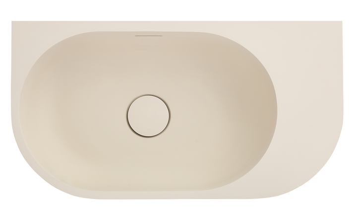 Paros Elysia Right-Hand Basin 500 x 275mm - Pilos