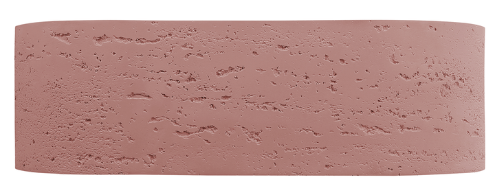 Paros Elysia Right-Hand Basin 500 x 275mm - Rose
